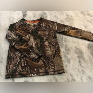 Bundle of 2 Toddler Carhartt Realtree Camo Shirts - Size 4T